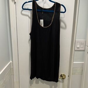 Z. Cavaricci Black Sleeveless Tank Top